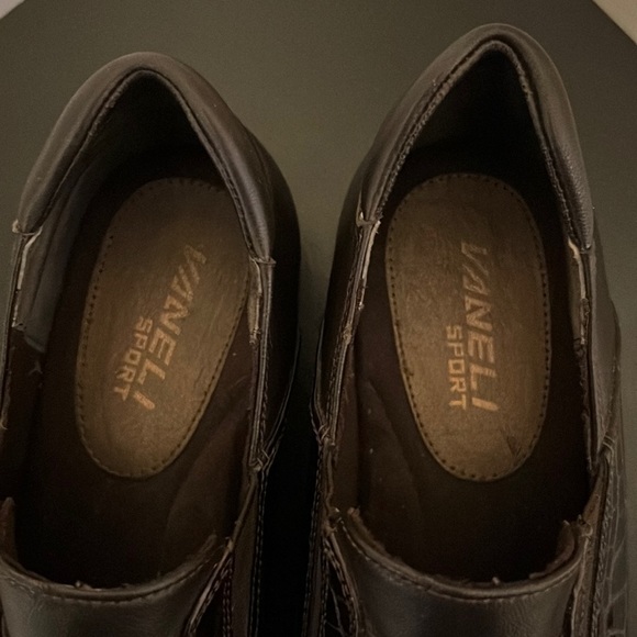 Vaneli Sport loafers, brown with faux alligator accents - Picture 6 of 7